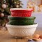 Mason Cash Deck The Halls Size 18 Cream Mixing Bowl, 2.85 Quart